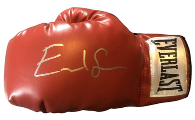 Errol Spence Jr. Silver Autographed signed boxing glove