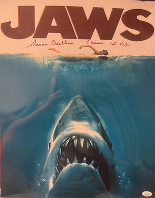1975 Susan Backlinie Jaws First Victim Signed LE 16x20 Color Photo JSA