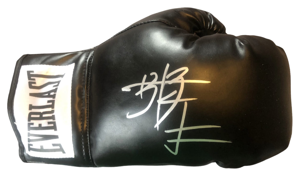 Naoya Inoue autographed signed Black Everlast