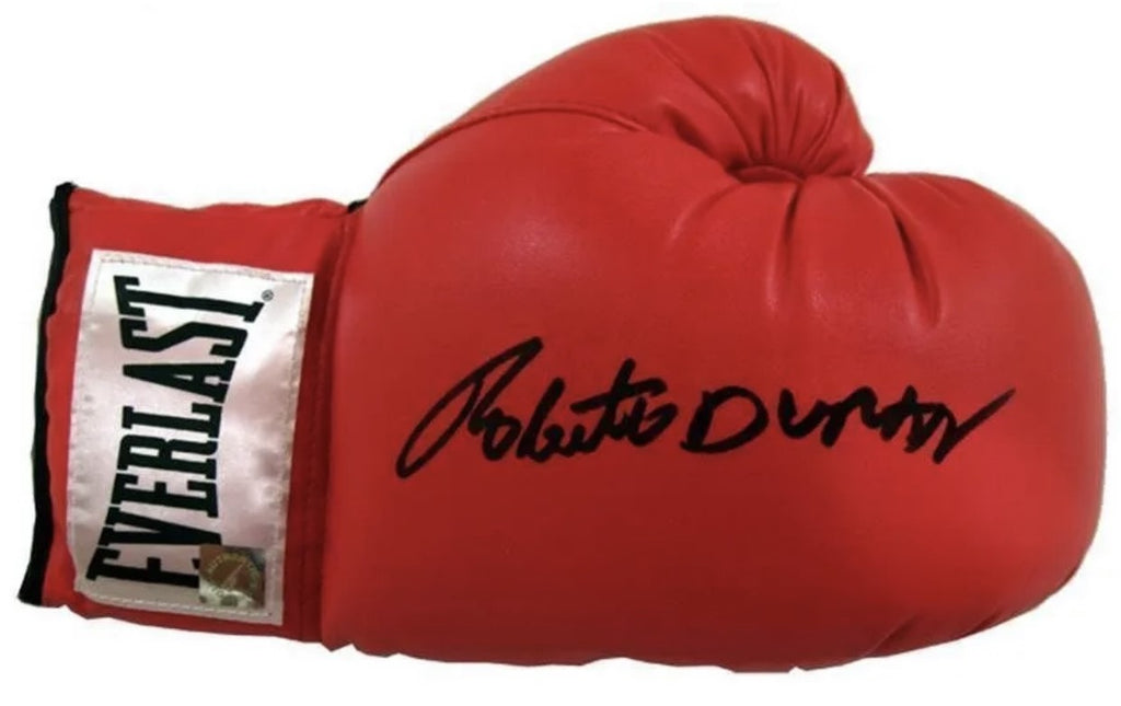 Roberto Duran Hands of Stone Autographed Signed Everlast Boxing Glove