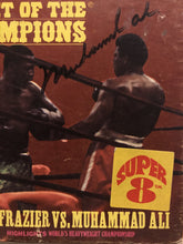 Ali Autographed Super Rare 8mm Film Album Cover hand signed