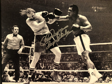 Chuck Wepner vs Muhammad Ali Autographed signed 8x10 boxing photo