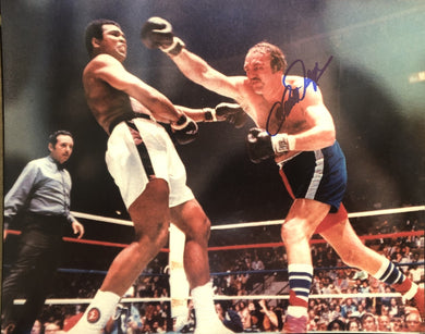 Chuck Wepner vs Muhammad Ali Autographed signed 8x10 boxing photo