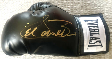 Canelo Alvarez Autographed Signed Gold Everlast Black Boxing Glove