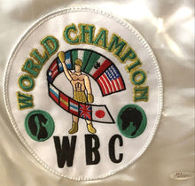 Chavez Sr. WBC Custom made Autographed signed Boxing Trunks RARE JSA
