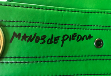 Roberto Duran Hands of Stone Autographed Signed Custom 4 Kings WBC Belt.