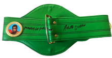 Roberto Duran Hands of Stone Autographed Signed Custom 4 Kings WBC Belt.