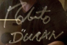 Duran vs Hearns Dual signed Custom Autographed signed Boxing Trunks RARE JSA