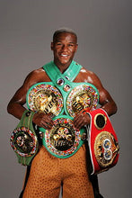 Floyd Mayweather Jr. Full Size Signed IBF Heavyweight Championship Belt (Beckett COA)