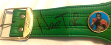 Hector "Machito" Camacho jr. Signed autographed Boxing WBC Championship Mini Belt