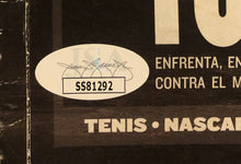 Miguel Cotto autographed authentic black signature Rare Sports Magazine.