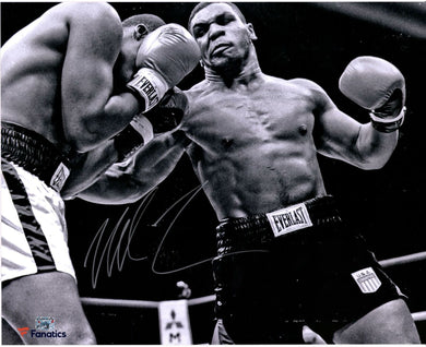 Mike Tyson Autographed Amazing Rare 16