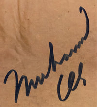 Muhammad Ali Autographed Rare Record Album Cover hand signed in blue ink with photo proof