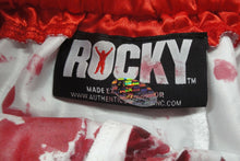 Sylvester Stallone Hand Signed Autographed Red/White Boxing Shorts Rocky OA COA