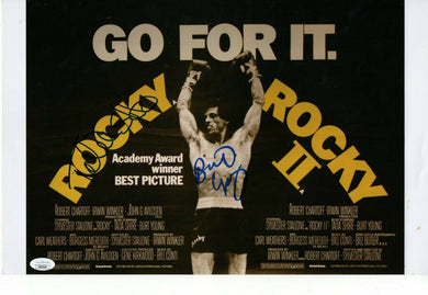 Talia Shire Burt Young Signed Autographed 11X17 Photo Rocky II JSA HH37638