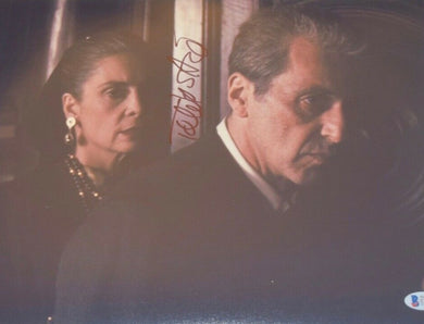 Talia Shire Signed Autograph 11x14 Photo The Godfather & Rocky Beckett BAS COA