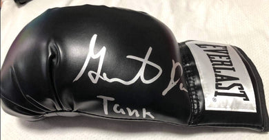 Gervonta Tank Davis Autographed Signed Black Everlast Boxing Glove Rare!