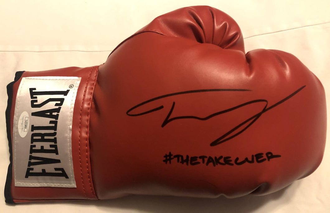 Teofimo Lopez autographed signed everlast Rare boxing glove certified