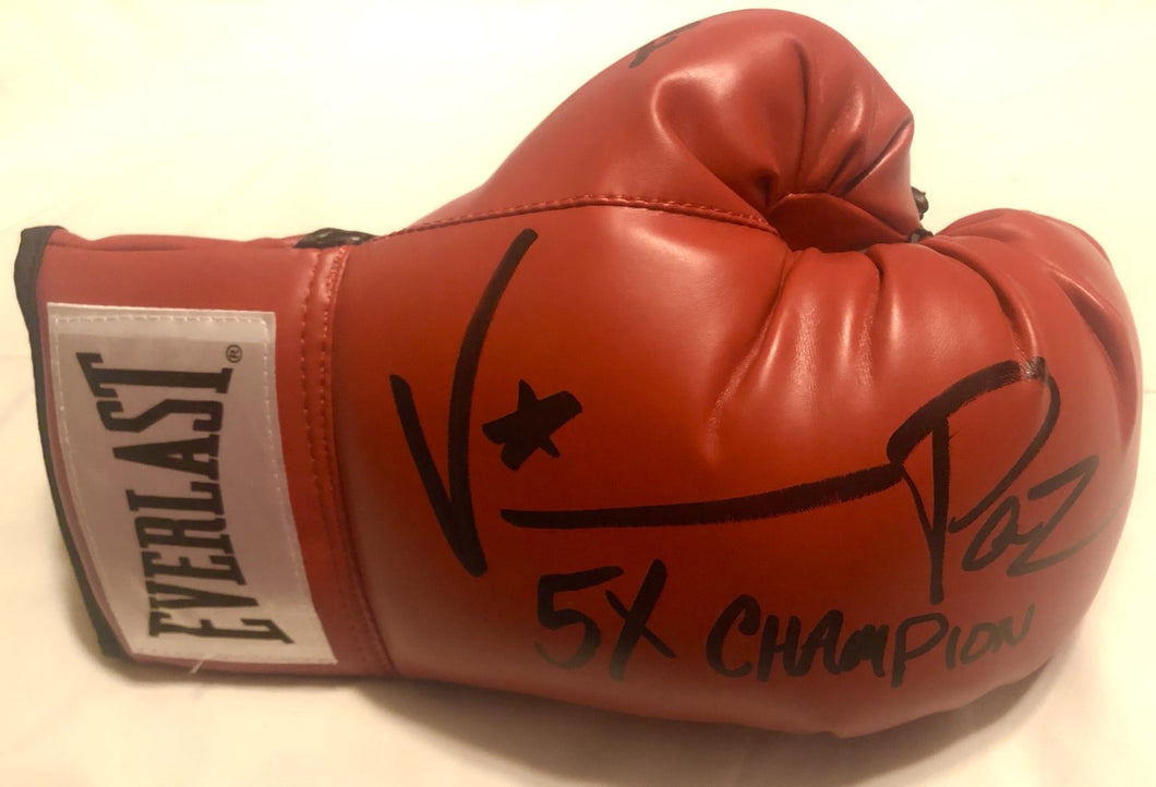 Vinny Paz Pazienza Signed Autographed Boxing Glove 5X World Champ 2020