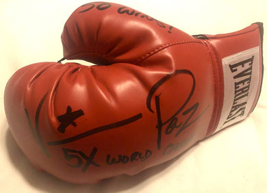 Vinny Paz Pazienza Signed Autographed Boxing Glove 5X World Champ 2020