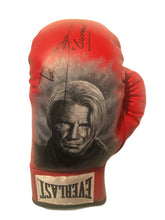 Dolph Lundgren Hand Painted and Autographed Everlast Boxing Glove Inscribed "Gunner"