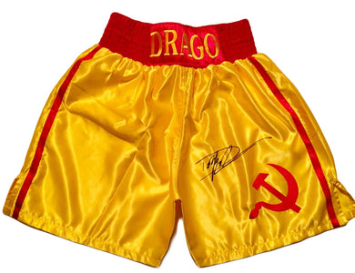 Dolph Lundgren Hand made Autographed Everlast Boxing Glove Inscribed