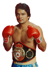 Roberto Duran Custom Boxing Robe Autographed in Black Signature Dual Certified