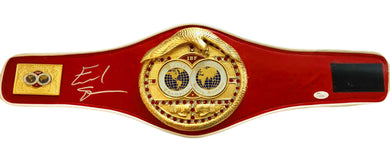 Errol Spence Jr. Silver Autographed IBF Championship 3/4 Size Belt
