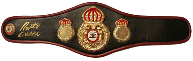 Roberto Duran Hands of Stone Autographed WBA Championship Mini Size Belt