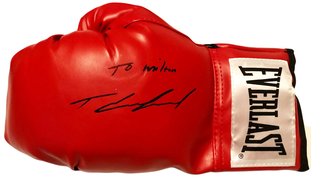 Everlast autograph boxing gloves discount