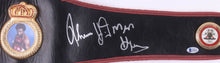 Thomas Hearns & Roberto Duran Signed WBA Full-Size Heavyweight Championship Belt (Beckett COA)