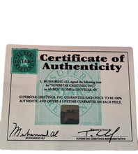 Muhammad Ali aka Cassius Clay Autographed Vintage Everlast Boxing Glove with SSG certification