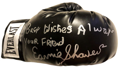 Earnie Shavers Signed Everlast Boxing Glove Rare! Photo proof.