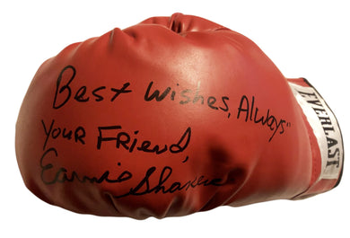 Earnie Shavers Signed Everlast Boxing Glove Rare! Photo proof.