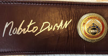 Roberto Duran Hands of Stone Autographed WBO Championship Full Size Belt