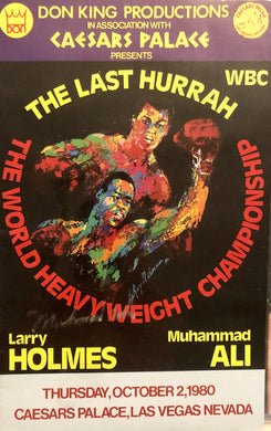 Muhammad Ali Autographed signed Rare Vintage collectors booklet