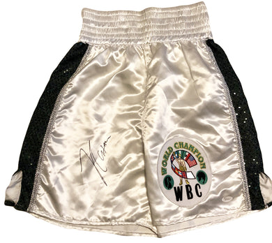 Julio Cesar Chavez Sr. Signed Autographed Mexican Flag Boxing Glove