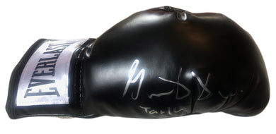 Gervonta Tank Davis Autographed Signed Black Everlast Boxing Glove Rare!