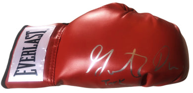 Gervonta Tank Davis Autographed Signed Red Everlast Boxing Glove Rare!