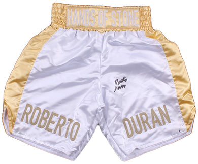 Roberto Duran Signed Custom