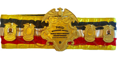 Floyd Mayweather Jr., Ring Magazine Championship Boxing Belt, Heavy and Beautiful!