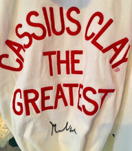 Muhammad Ali Autographed Custom Made Boxing Robe signed in Black, Ali co.