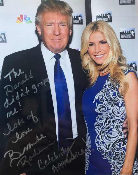 Celebrity Apprentice and Playboy Model Brande Roderick along with Donald Trump