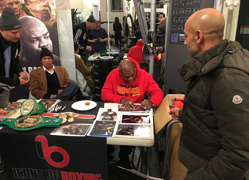 My holiday shopping purchases from icons of boxing.