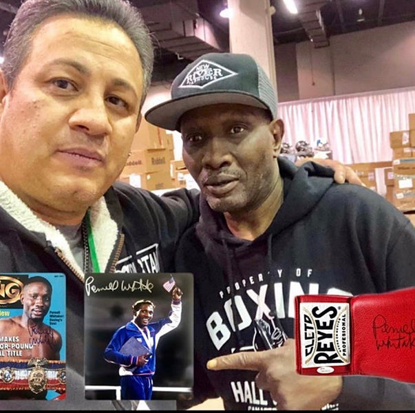 What's with Milton Luban from icons of Boxing?
