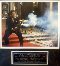 Al Pacino framed signed autographed Rare Scarface movie memorabilia COA