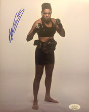 UFC Champ Amanda Nunes Autograph 8X10 color Photo JSA Certified