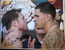 Canelo Alvarez signed 8x10 autographed Rare boxing photo of the legendary fighter COA