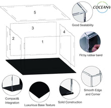 Boxing Glove Display Case Gift Boxing for Home Living Room, secure and display your Gloves.