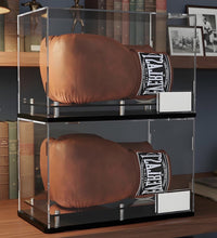Boxing Glove Display Case Gift Boxing for Home Living Room, secure and display your Gloves.